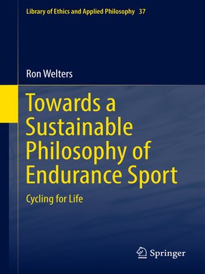 cover image of Towards a Sustainable Philosophy of Endurance Sport